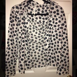 A black berry blouse.